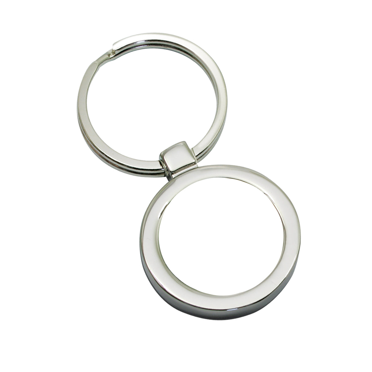 Platinum Series Circle Key Chain w/Digi-Cal (SOS Line)