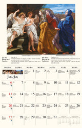 Galleria Wall Calendar 2025 Catholic Inspirations SP/ENG