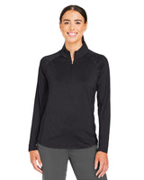 000122 PUMA GOLF Ladies' You-V Quarter-Zip