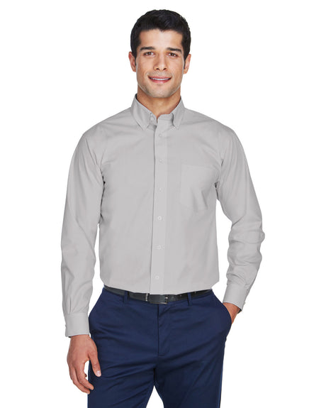 DEVON AND JONES Men's Crown Collection® Solid Broadcloth Woven Shirt