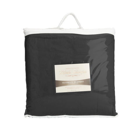 Oversized Mink Sherpa Blanket