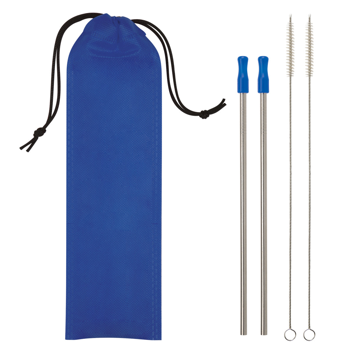 2-pack Stainless Steel Straw Kit