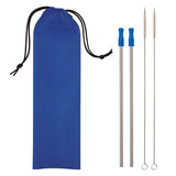 2-pack Stainless Steel Straw Kit
