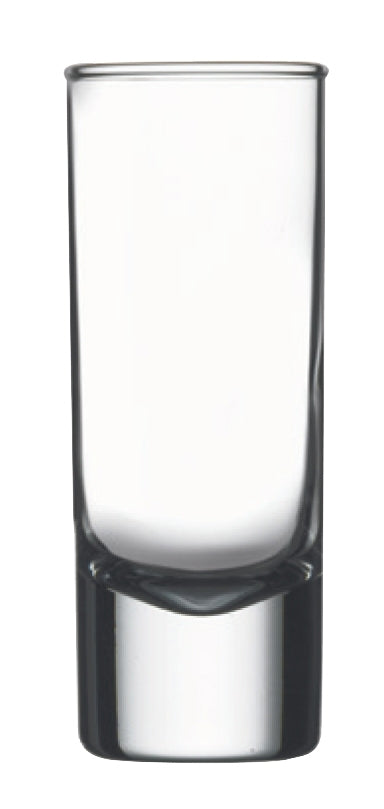 ~ Perth 2oz heavy sham clear shot glass - Bulk Packaging/Pallet