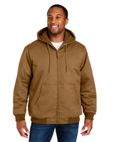 Harriton Men's Tall ClimaBloc® Heavyweight Hooded Full-Zip Jacket