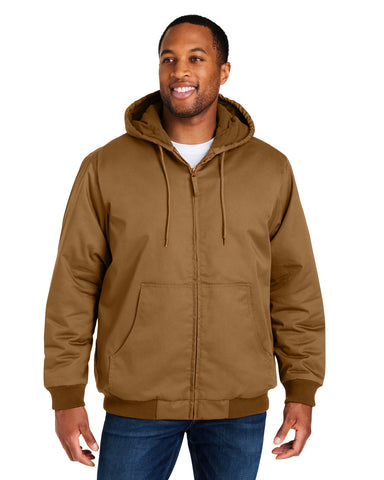 Harriton Men's Tall ClimaBloc® Heavyweight Hooded Full-Zip Jacket