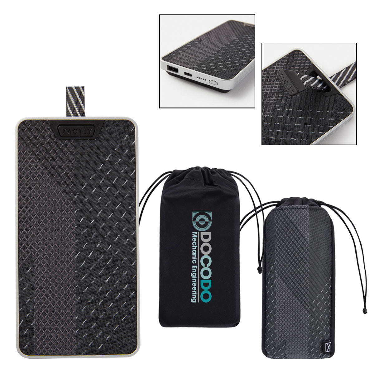 Xactly Lithium - 10,000 mAh Qi Wireless Power Bank