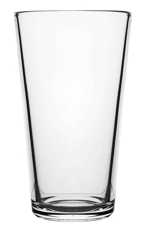 Vista, 20oz clear mixing glass with heavy base