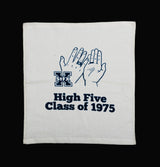 100% Cotton White Velour Rally Towel 15X18