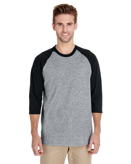 Gildan Adult Heavy Cotton? 3/4-Raglan Sleeve T-Shirt