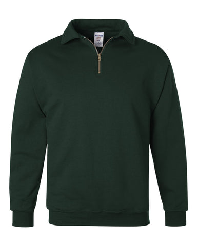 Jerzees® Super Sweats NuBlend® Quarter-Zip Cadet Collar Sweatshirt