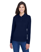000156 CORE 365 Ladies' Pinnacle Performance Long-Sleeve Piqué Polo