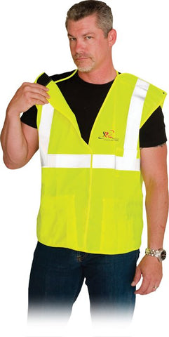 3 Pocket Solid Breakaway Vest