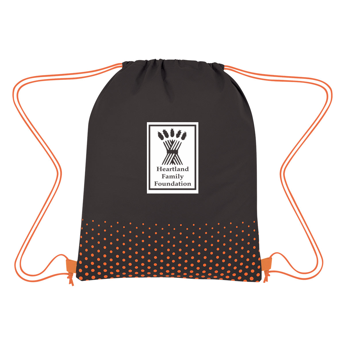 Connect The Dots Non-woven Drawstring Bag