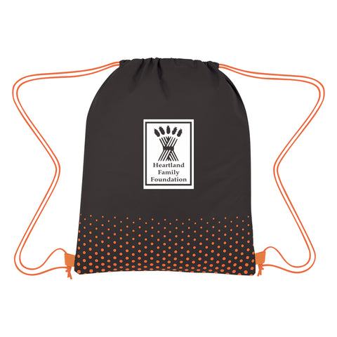 Connect The Dots Non-woven Drawstring Bag