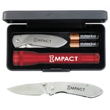 Mini Maglite® With Buck® "Nobleman" Knife