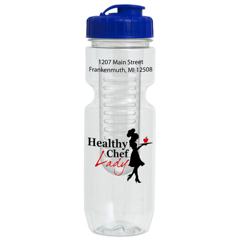 22 Oz. Bike Bottle with Infuser