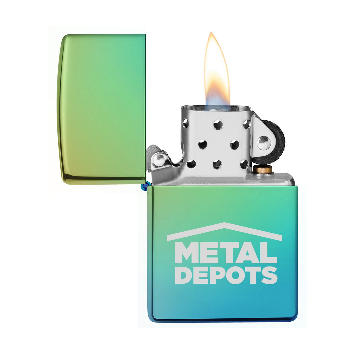 High Polish Teal Zippo® Windproof Lighter