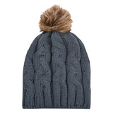 Cameron Cable Knit Pom Beanie