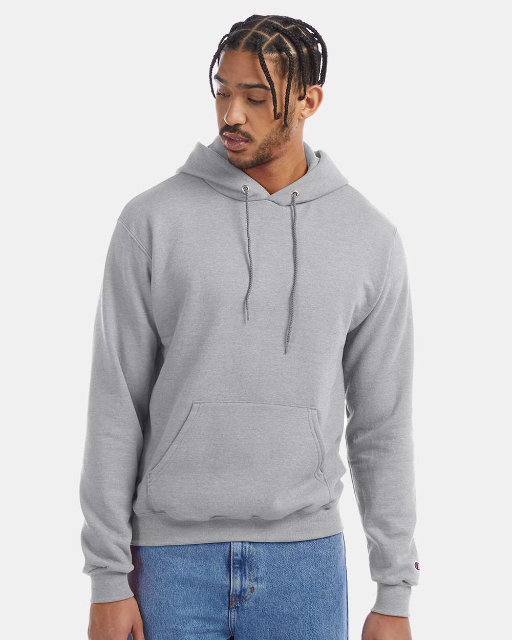 000111 Champion Powerblend® Hooded Sweatshirt