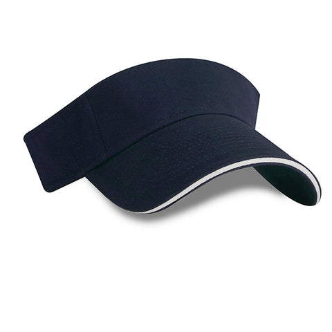 Lightweight Brushed Cotton Twill Sandwich Visor
