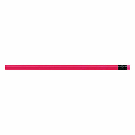 Neon Wood Pencil w/ Matching Eraser (3-5 Days)