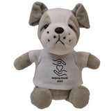 6" Mini Me Gray Brooklyn Bulldog w/T-Shirt