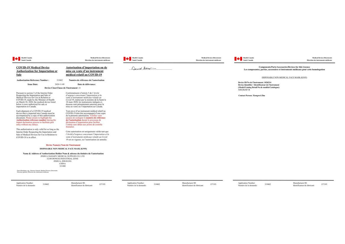 72 Hr Fast Ship - Individually Polybagged KN95,5-Ply Face Masks, FDA EUA List