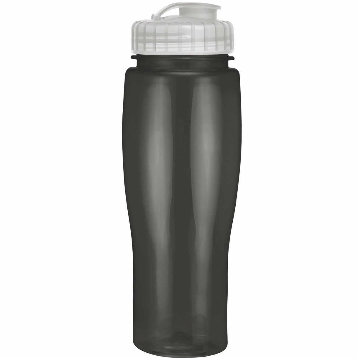 24 Oz. Contour Translucent Bottle w/ Flip Top Lid