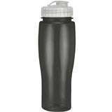 24 Oz. Contour Translucent Bottle w/ Flip Top Lid