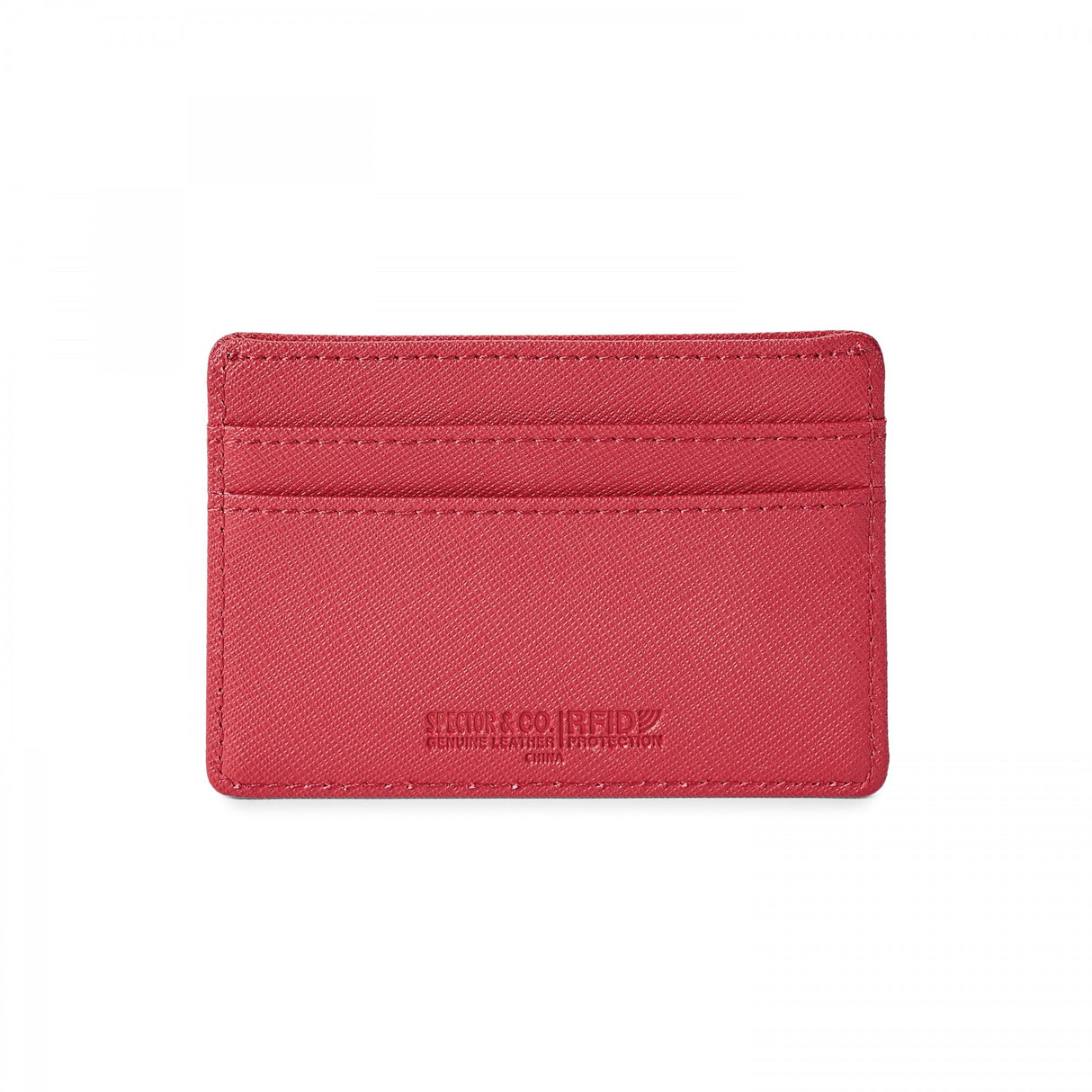 Genuine Leather Rfid Card Holder