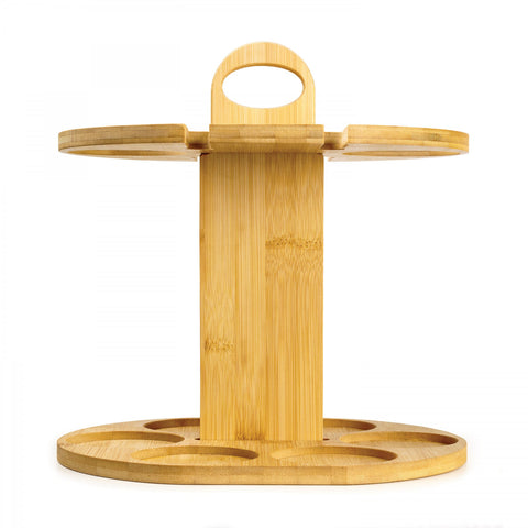 Bamboo Bottle/Glass Organizer