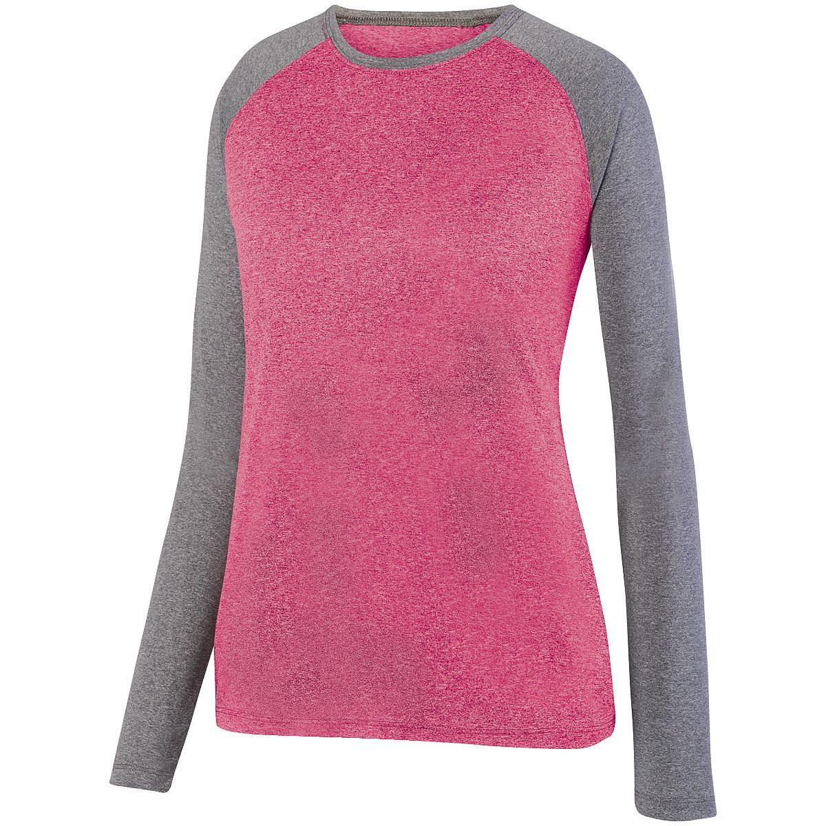 Ladies' Kinergy Two Color Long Sleeve Raglan Tee