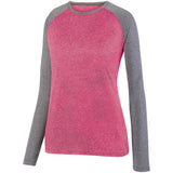 Ladies' Kinergy Two Color Long Sleeve Raglan Tee