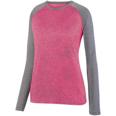Ladies' Kinergy Two Color Long Sleeve Raglan Tee