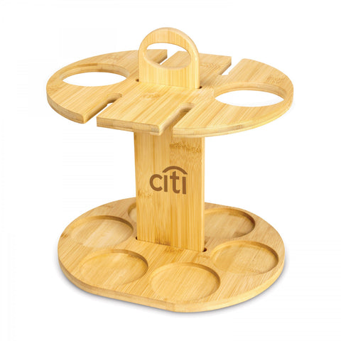 Bamboo Bottle/Glass Organizer