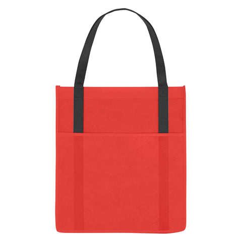 000425 Non-woven Shopper's Pocket Tote Bag