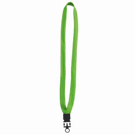 5/8" Polyester Lanyard w/Plastic Snap Front Buckle Release