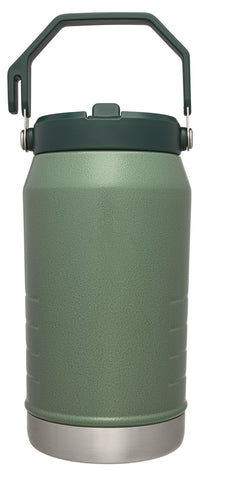 Stanley® IceFlow 64oz Flip Straw Jug, green - Etched