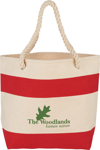 Rope Handle 16oz Cotton Canvas Tote
