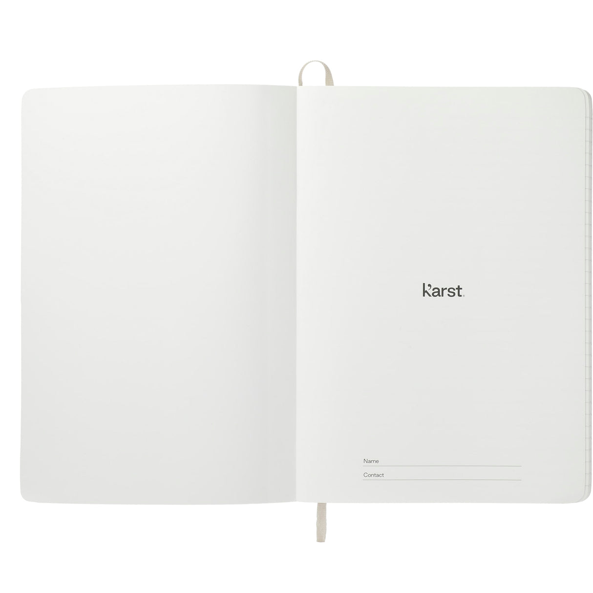 Karst 5.5" x 8.5" Stone Soft Bound Notebook