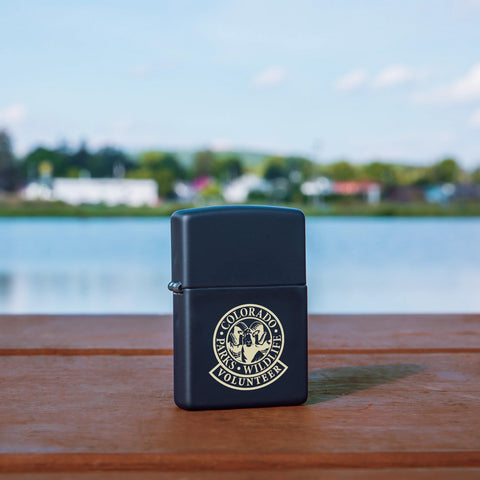 Black Matte Windproof Zippo® Lighter