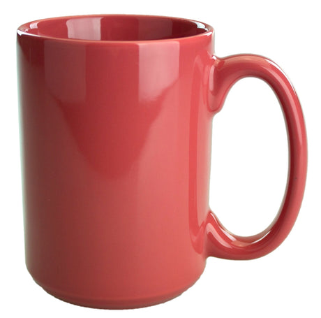 Jumbo 15oz coral ceramic mug