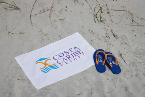 MaxxColor Premium White Sport Towel ( 16