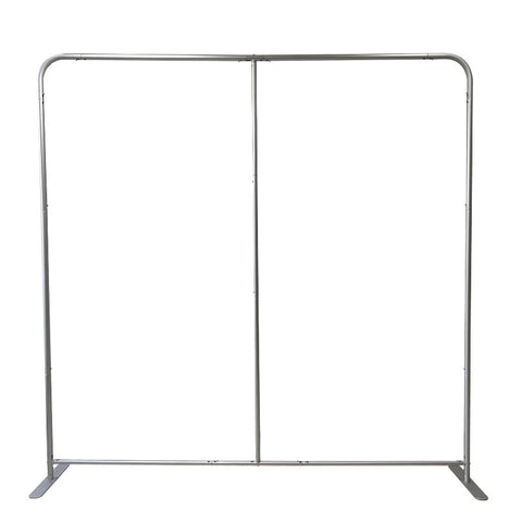 24 Hr Express - 8'W x 8'H EuroFit Straight Wall Display Kit, with Full Color Graphics Double Sided