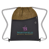 Cubic Drawstring Bag
