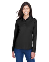 000156 CORE 365 Ladies' Pinnacle Performance Long-Sleeve Piqué Polo
