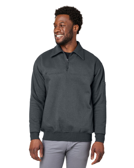 Harriton Men's ClimaBloc? Heavyweight Tactical Quarter-Zip