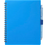 5.5" x 7" FSC Recycled Spiral Notebook w/ RPET Pe