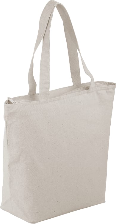 Maine 8oz Cotton Canvas Zippered Tote
